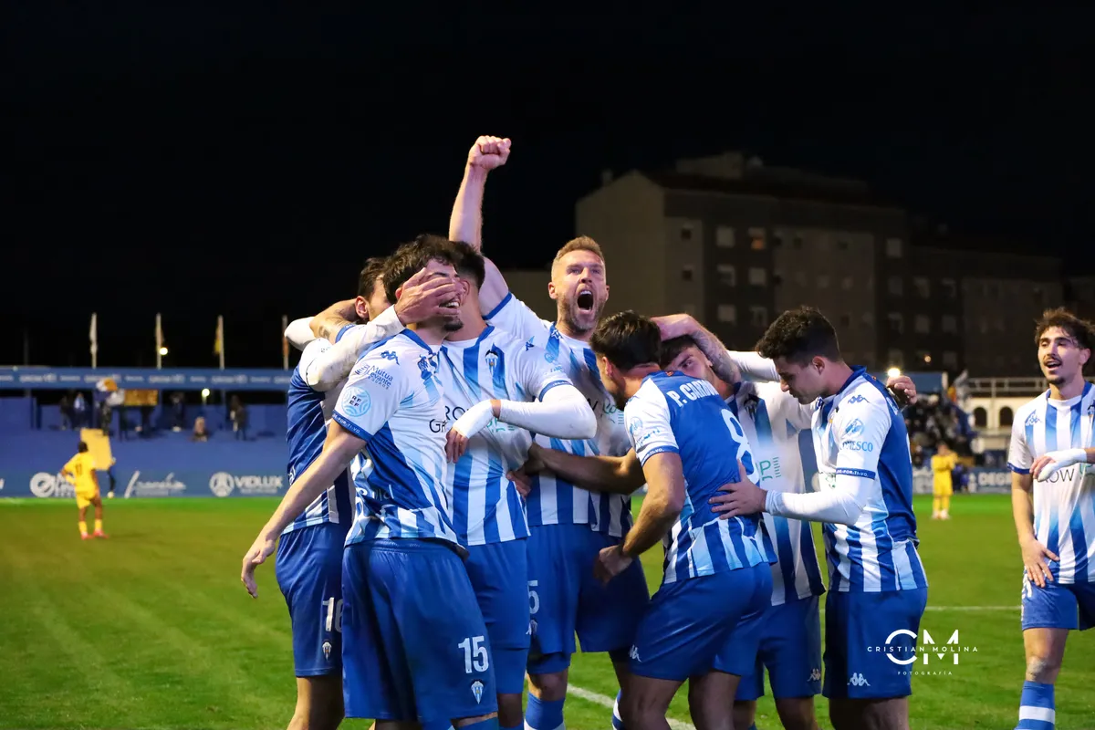 Celebración del 2 a 0